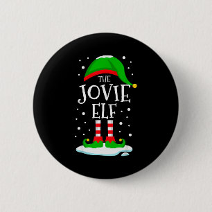 The Jovie Elf Christmas Family Matching Xmas Group 2 Inch Round Button