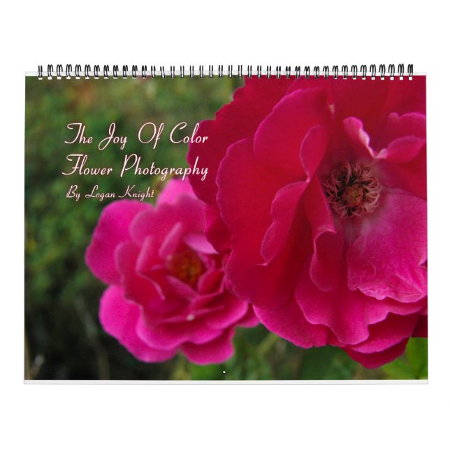The Joy of Colour Flower Photography Calendar (Cover)
