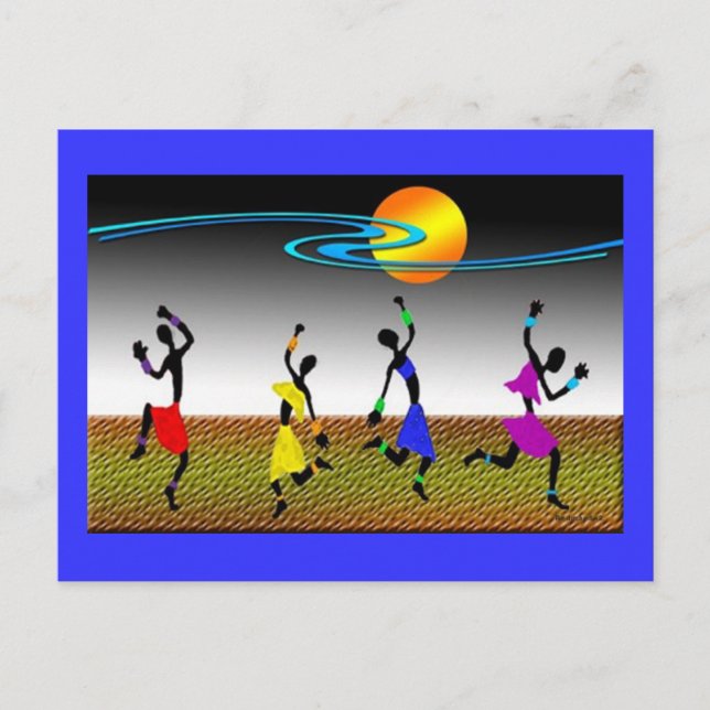 The Joy Of Dance Postcard (Front)