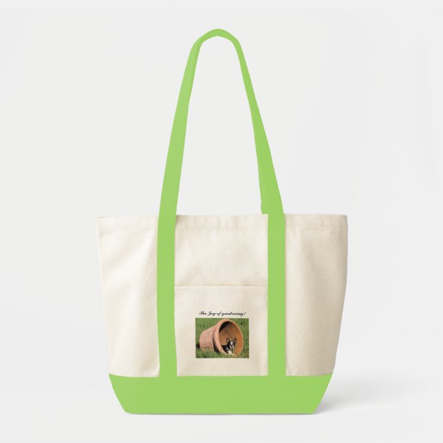 The Joy of Gardening Tote Bag (Front)