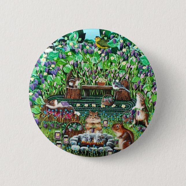 The Joy of Jam 2 Inch Round Button (Front)