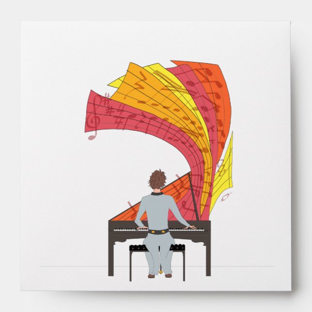 The joy of playing piano envelope (Front)