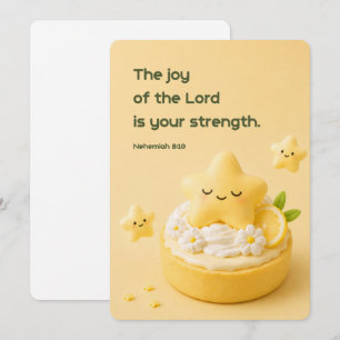 THE JOY OF THE LORD Christian Encouragement Card