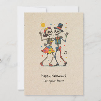 The Joyful End of the World Halloween Card