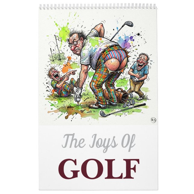 The Joys Of Golf - Calendar (Cover)