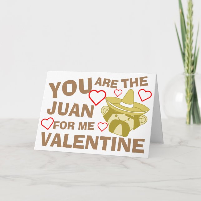 The Juan For Me Holiday Card (Front)