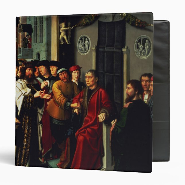 The Judgement of Cambyses, 1498 Binder (Front/Inside)