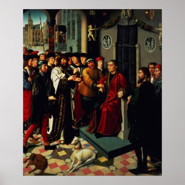 The Judgement of Cambyses, 1498 Poster (Front)