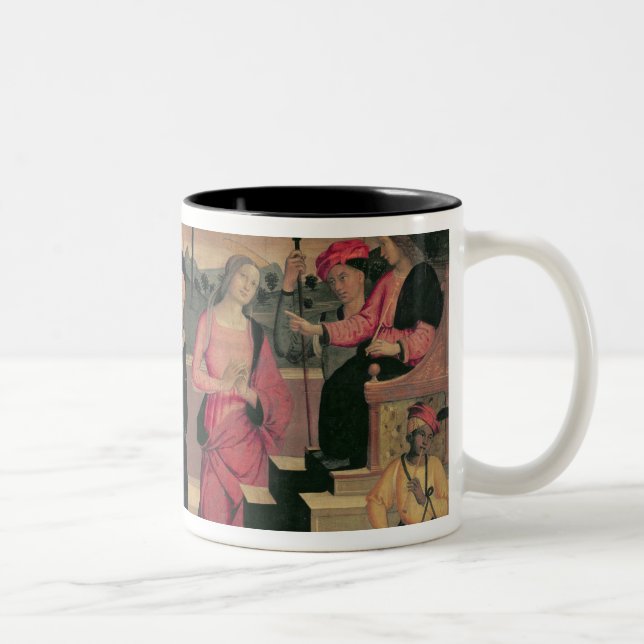 The Judgement of Daniel Two-Tone Coffee Mug (Right)