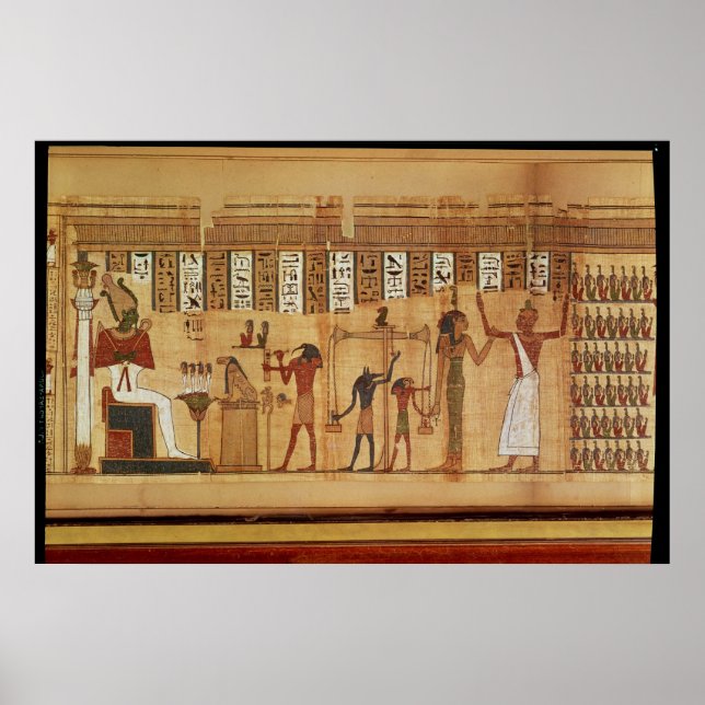 The Judgement of Osiris, detail Poster (Front)