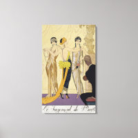 The Judgement of Paris, 1920-30 (pochoir print)