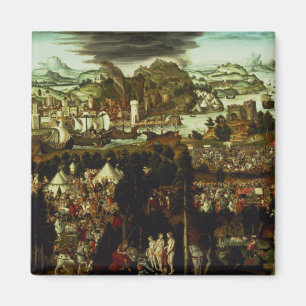 The Judgement of Paris and the Trojan War, 1540 Magnet
