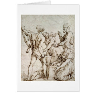The Judgement of Solomon (pen & ink)