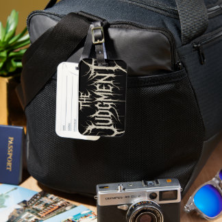The Judgment Luggage Tag