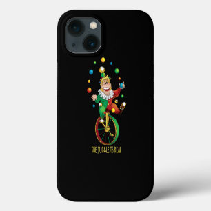 The Juggle is Real Clown Circus Juggling iPhone 13 Case