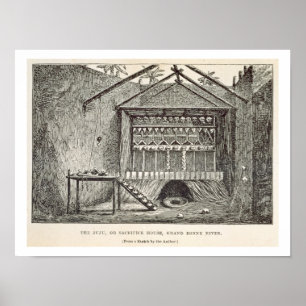 The Juju, or Sacrifice House, Grand Bonny River, f Poster