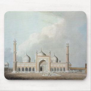 The Jummah Musjed, Delhi, plate XXIII from 'Orient Mouse Pad