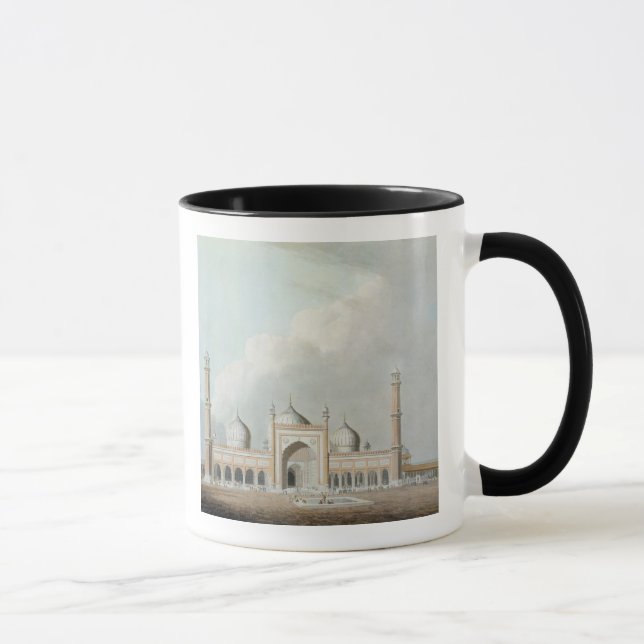 The Jummah Musjed, Delhi, plate XXIII from 'Orient Mug (Right)