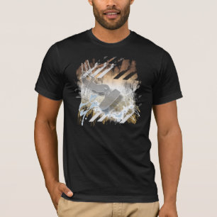 The jump. Kite surfing shirt