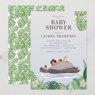 The Jungle Book Baby Shower Invitation