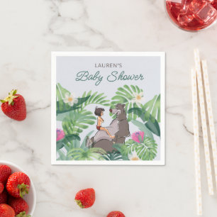 The Jungle Book Baby Shower Napkin