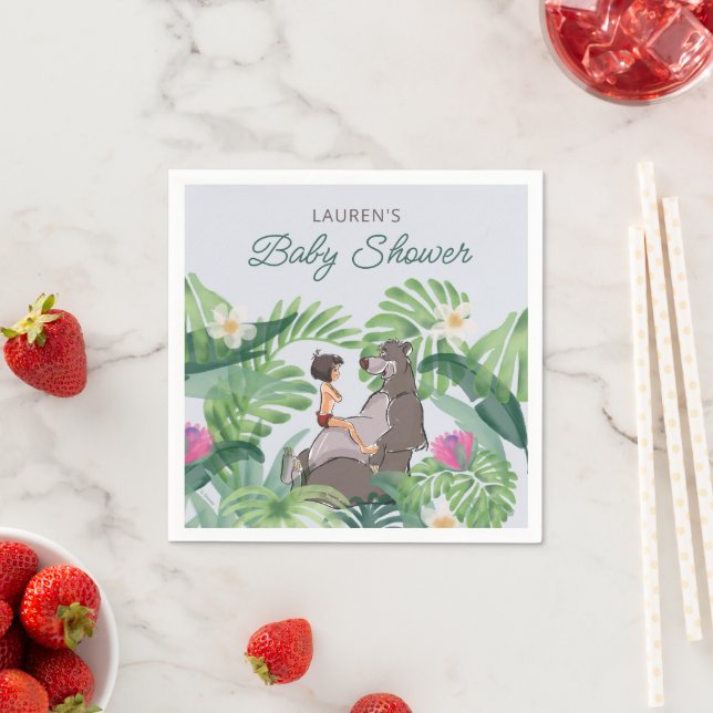The Jungle Book Baby Shower Napkin (Insitu)