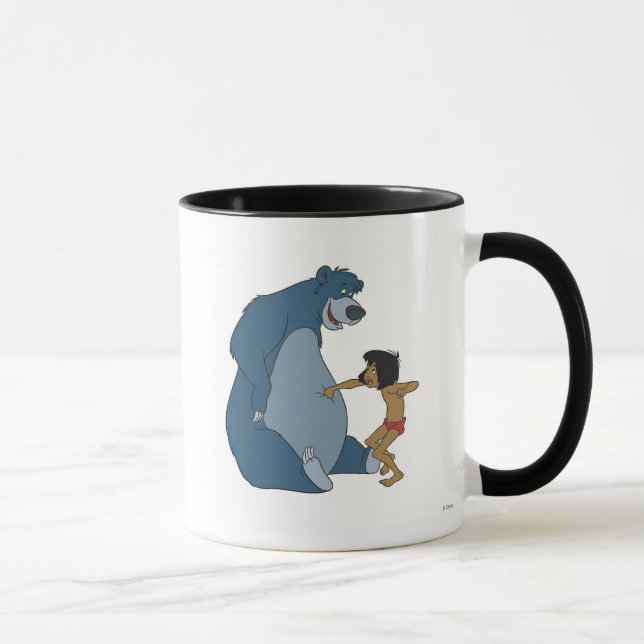 The Jungle Book Baloo and Mowgli Disney Mug (Right)