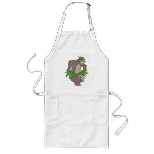 The Jungle Book Baloo with Grass Skirt Long Apron