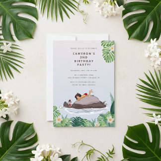 The Jungle Book Birthday Invitation