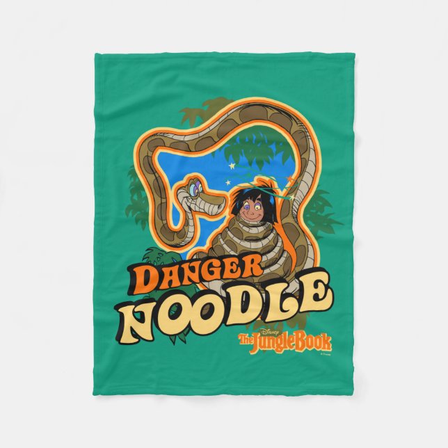 The Jungle Book | Danger Noodle Fleece Blanket (Front)