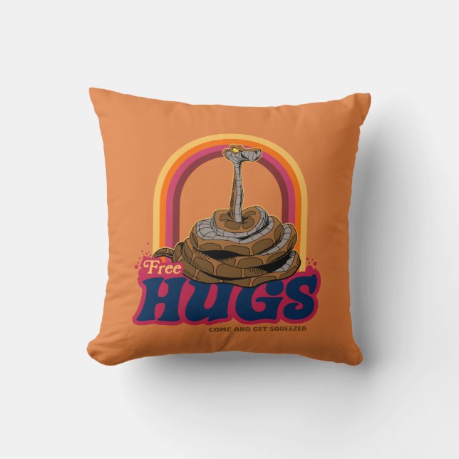 The Jungle Book | Free Hugs Throw Pillow (Front)