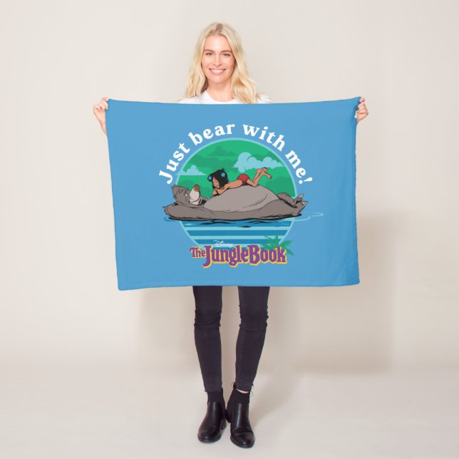 The Jungle Book | Just Bear with Me! Fleece Blanket (In Situ)