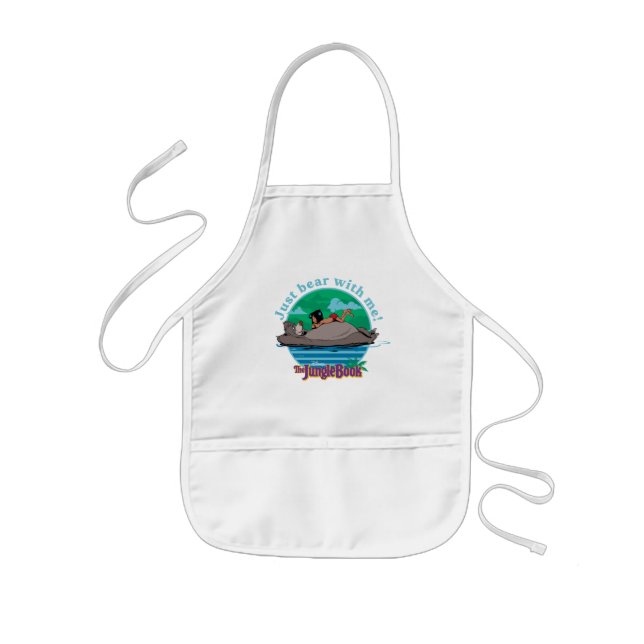 The Jungle Book | Just Bear with Me! Kids Apron (Front)