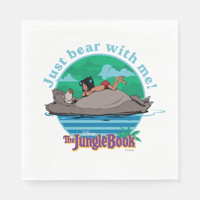 The Jungle Book | Just Bear with Me! Napkin (Front)