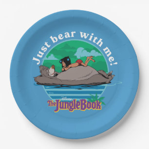 The Jungle Book   Just Bear with Me! Paper Plate