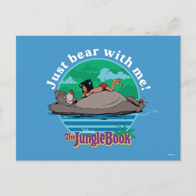 The Jungle Book | Just Bear with Me! Postcard (Front)
