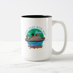 The Jungle Book   Just Bear with Me! Two-Tone Coffee Mug