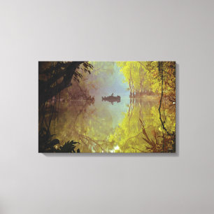The Jungle Book Laid Back Poster Canvas Print