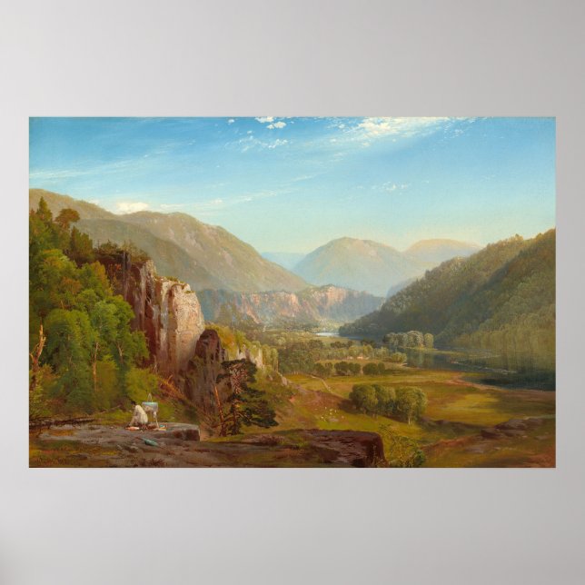 The Juniata - Thomas Moran Fine Art Poster (Front)