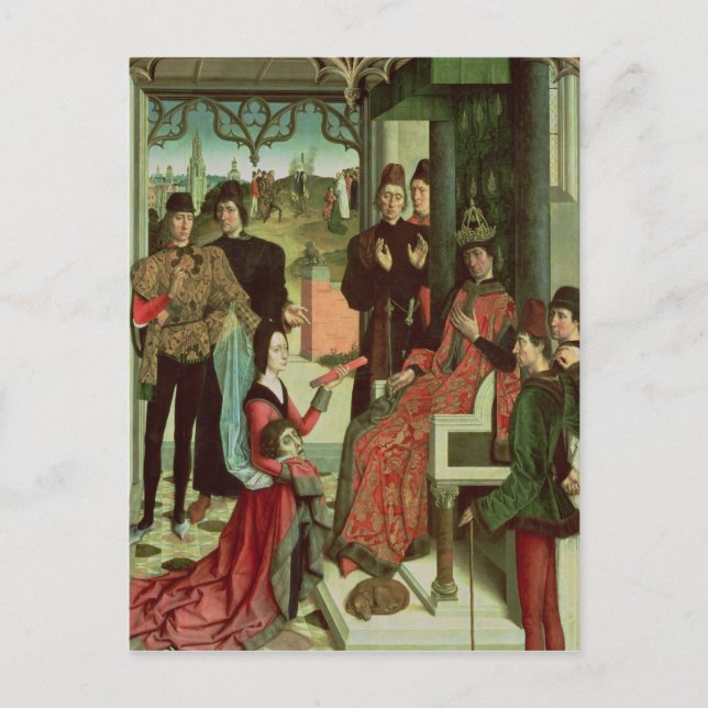 The Justice of the Emperor Otto: Trial by Fire Postcard (Front)