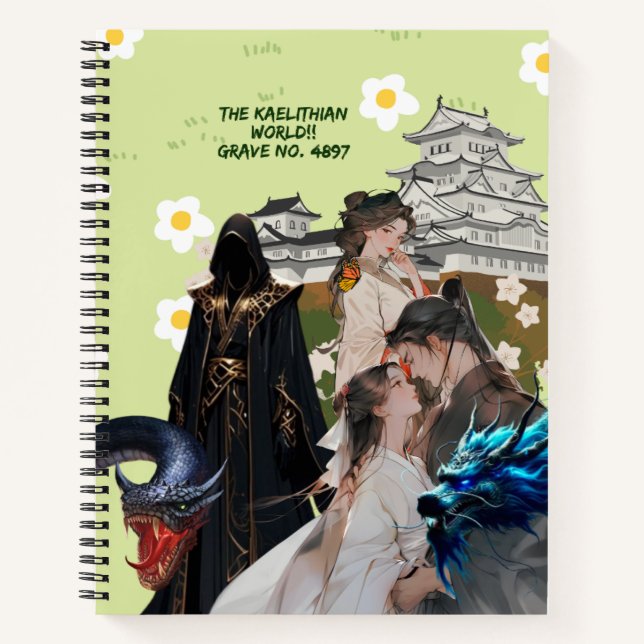 The Kaelithian World Spiral Notebook (Front)