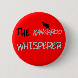 The Kangaroo Whisperer T-Shirts and Gifts 2 Inch Round Button