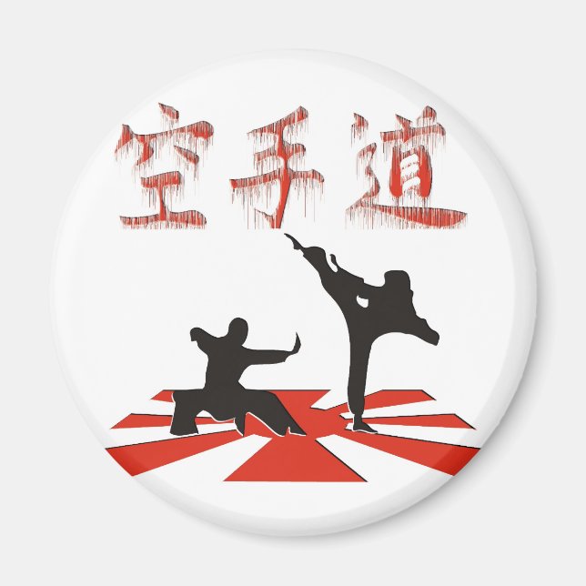 The Karate Perspective Magnet (Front)