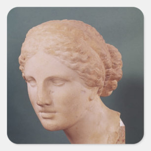 The Kauffmann Head, Head of Aphrodite Square Sticker