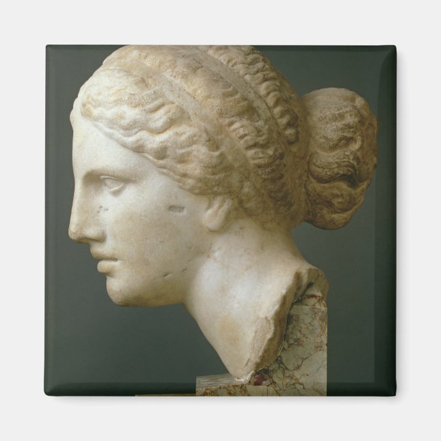 The Kauffmann Head, Roman (marble) Magnet (Front)