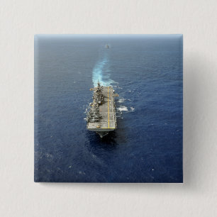 The Kearsarge Amphibious Ready Group 2 Inch Square Button