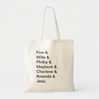 The Keepers Name Tote