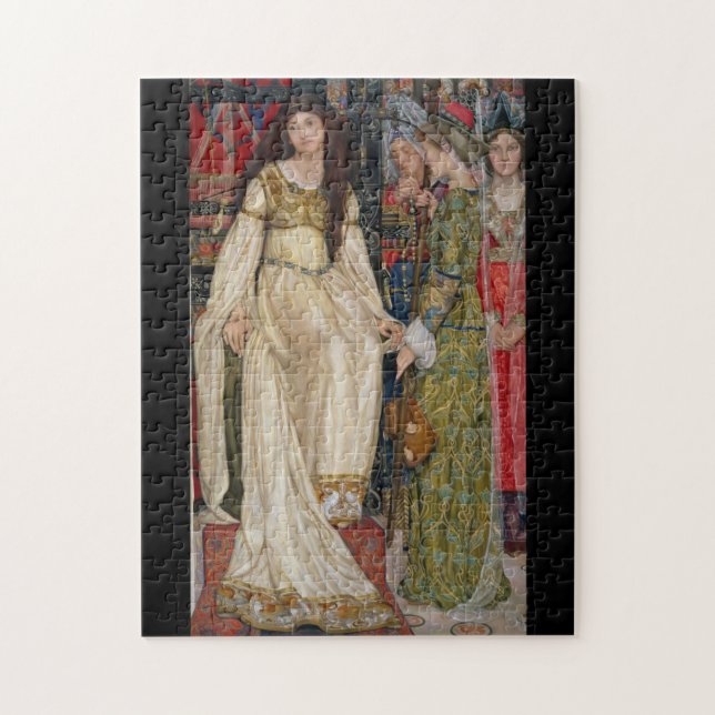 The Keepsake, c. 1898-1901 by Kate Elizabeth Bunce Jigsaw Puzzle (Vertical)