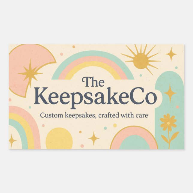 The Keepsake Co. Logo Sticker (Front)