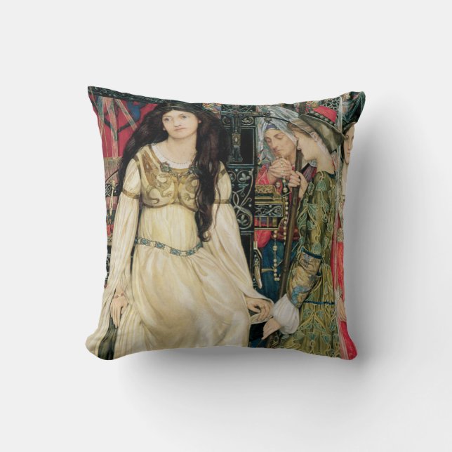 The Keepsake Throw Pillow (Front)